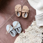 Load image into Gallery viewer, Baby slippers light pink
