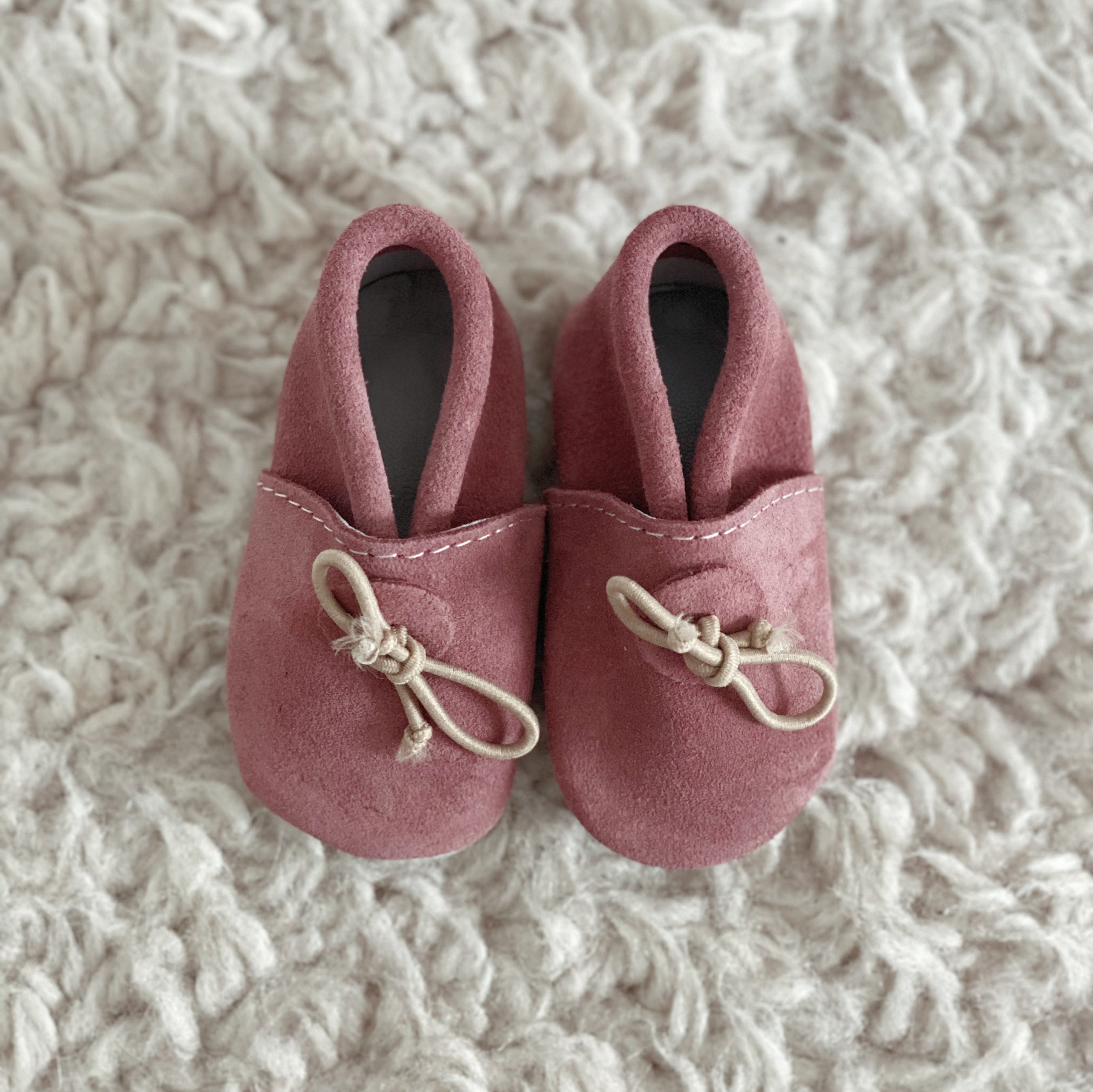 Baby slippers pink