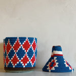 Load image into Gallery viewer, Colourful Amazigh basket #263
