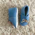 Load image into Gallery viewer, Baby slippers blue
