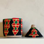Load image into Gallery viewer, Colourful Amazigh basket #269
