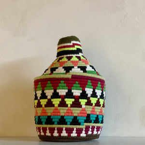 Colourful Amazigh basket #279