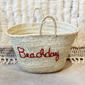 Beach bag "Beachday" red