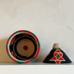 Load image into Gallery viewer, Colourful Amazigh basket #269
