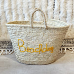 Load image into Gallery viewer, Beach bag &quot;Beachday&quot; yellow
